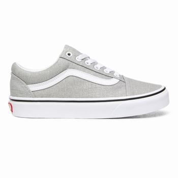 Vans Old Skool - Naisten Tennarit - Hopea/Valkoinen